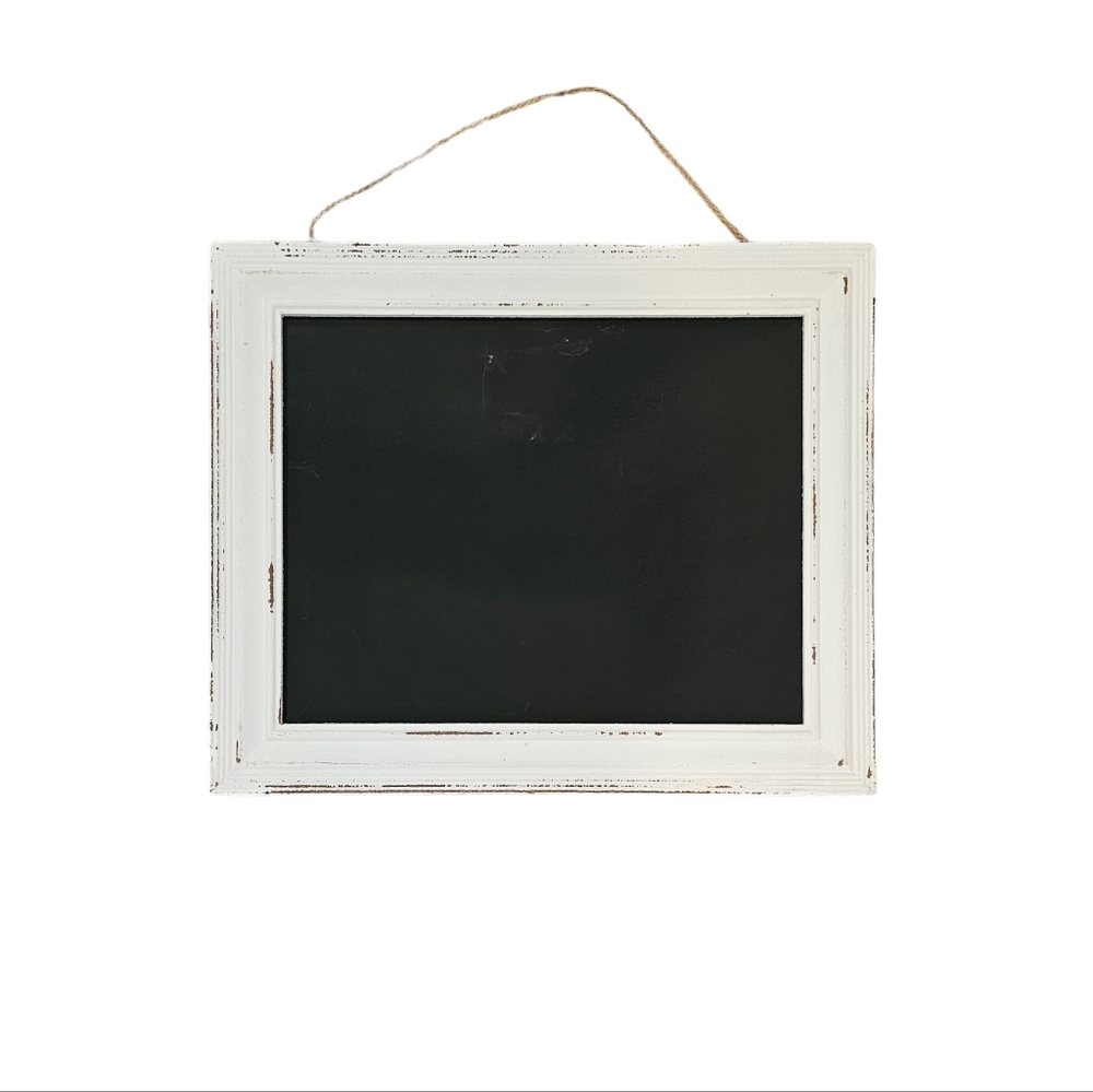 🚨Parisian Home Shabby Chic Farmhouse Hanging Decorative Chalkboard